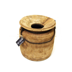 Wazon z drewna egzotycznego Dzban 28x30cm